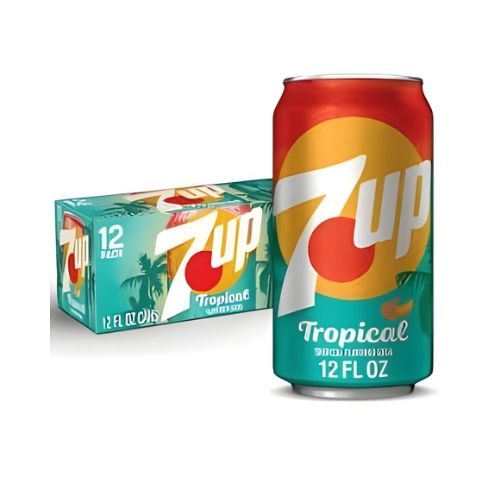 7up Tropical 355ml x12
