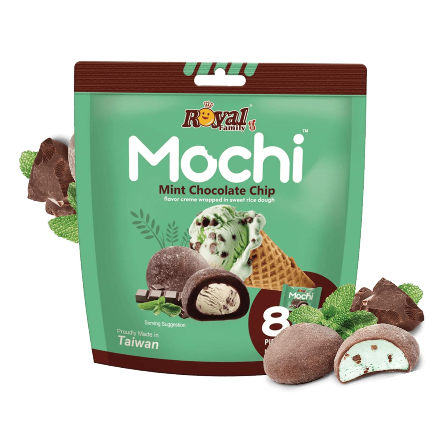 Mochi Mint Chocolatene Chip 120g x12