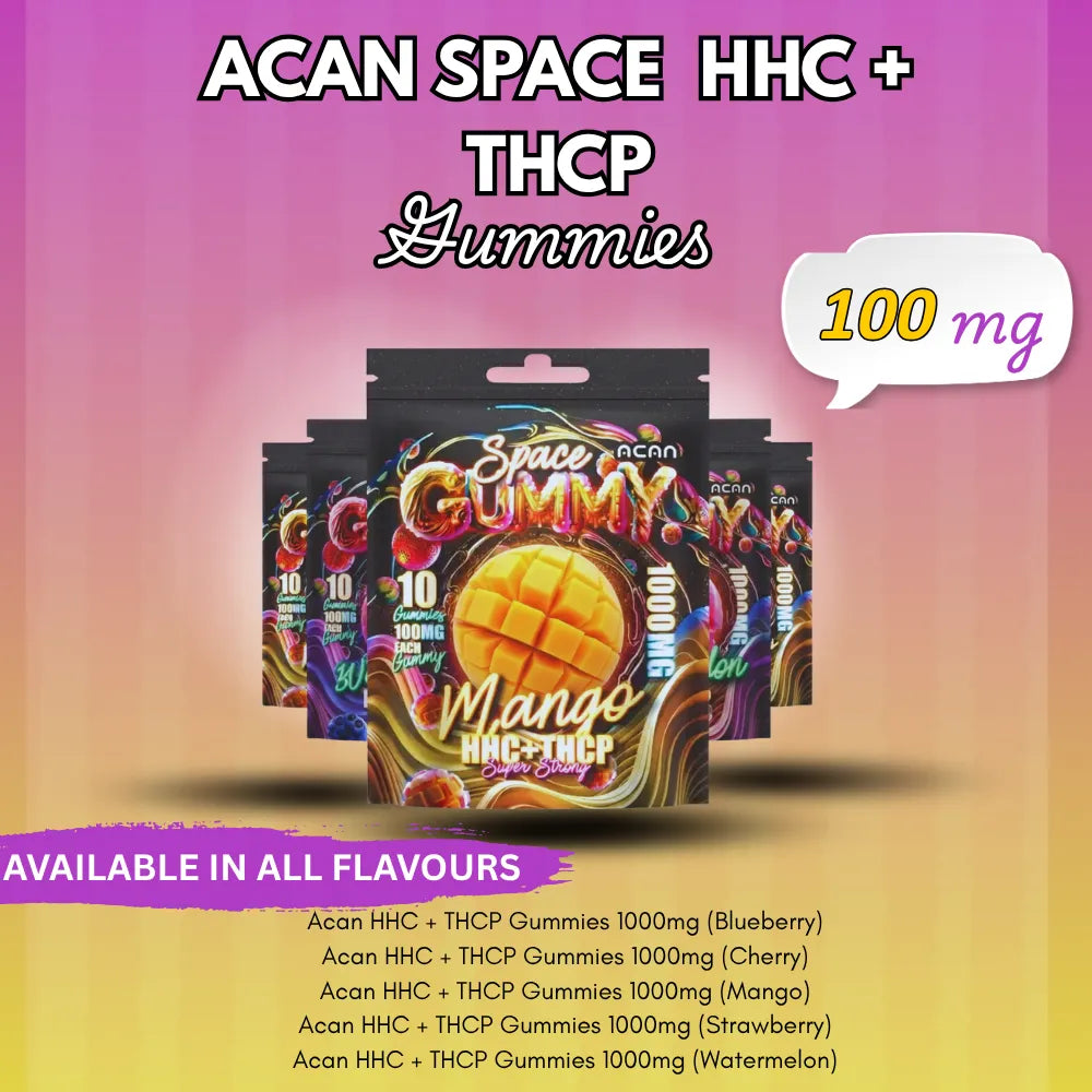 Acan HHC + THCP Gummies 1000mg (10pcs) image 0