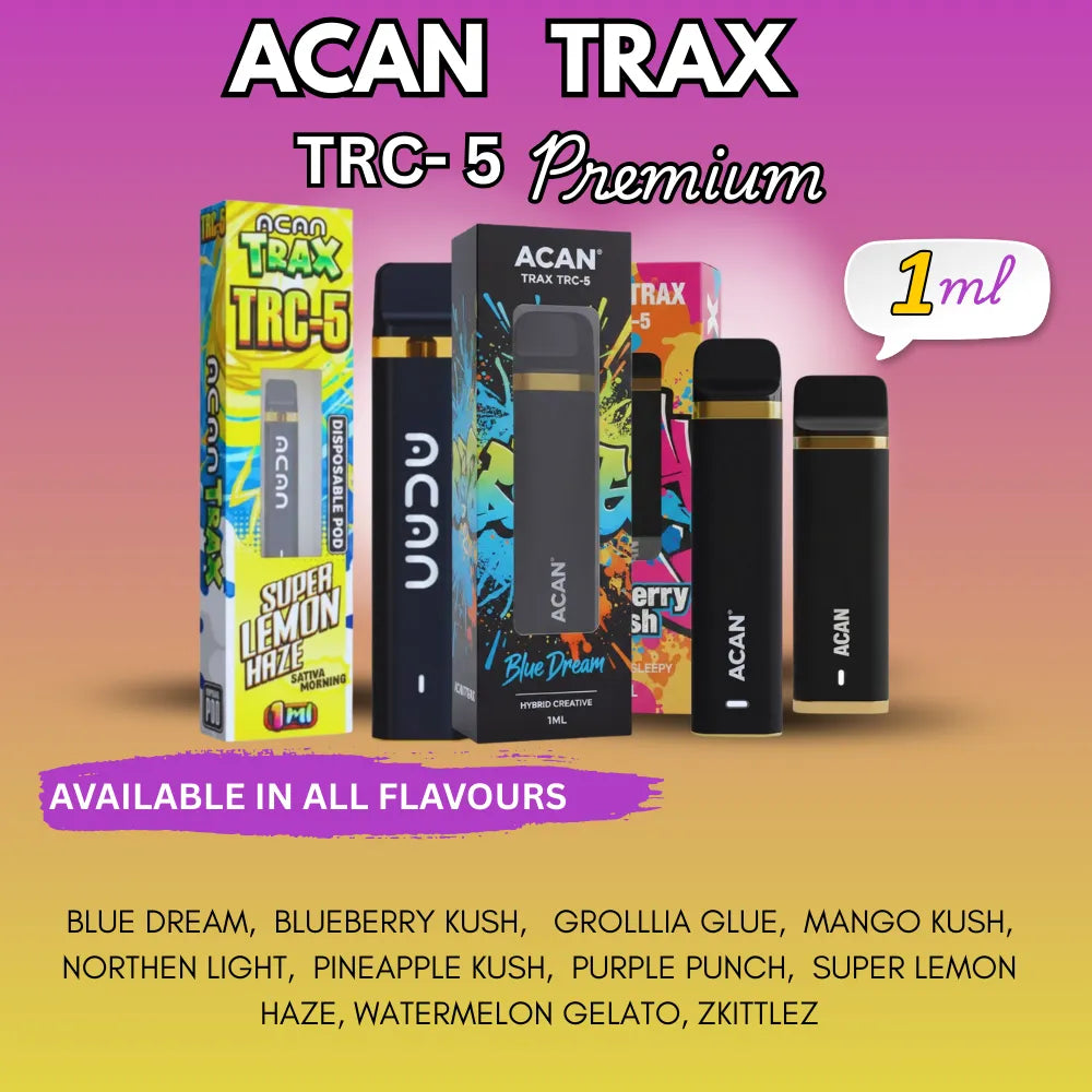Acan TRAX TRC-5 1ML HHC vape image 0