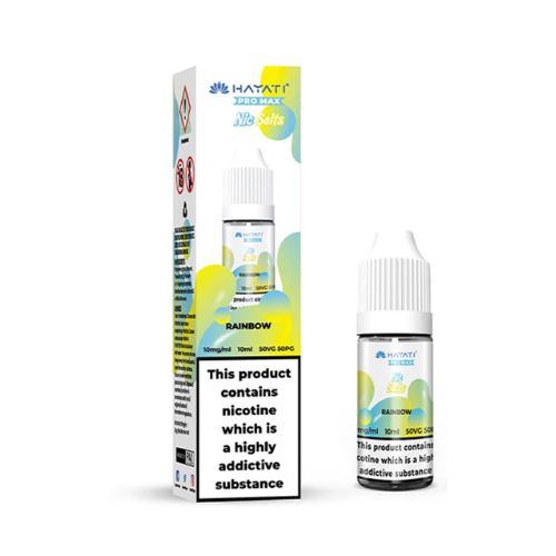 HAYATI Pro Max Nic Salts 20mg x10 Rainbow