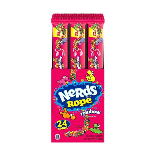 Nerds Rope Candy  Rainbow x 26g x24