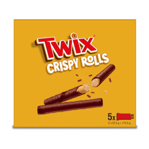 Twix Crispy Rolls 5x22g x14
