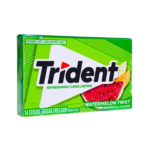 Trident Watermelon Twist 14 Sticks x12
