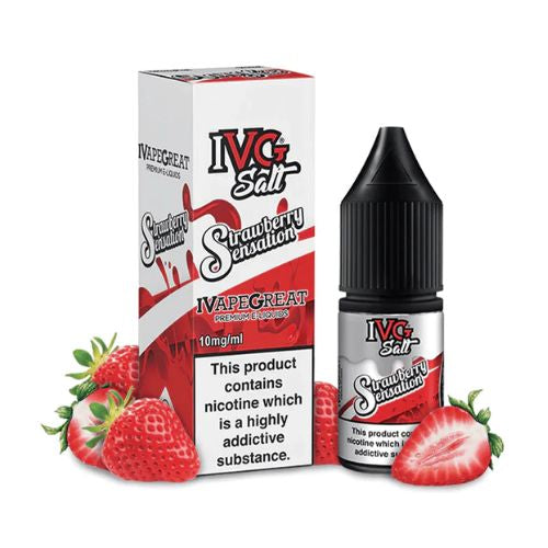 IVG Nic Salts 20mg x10 Strawberry Sensation