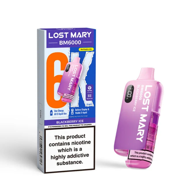 lost mary 6k kit x5 BLACKBERRY ICE