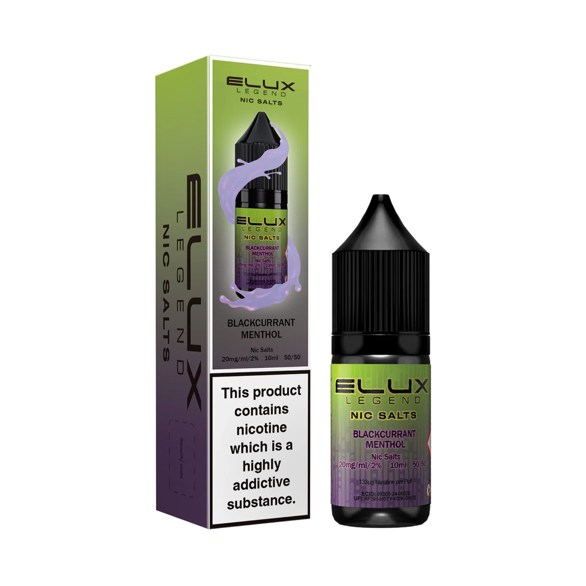 Blackcurrant Menthol (20MG)