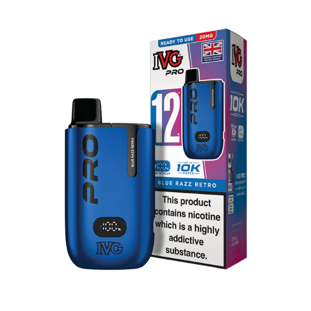 Blue Razz Retro