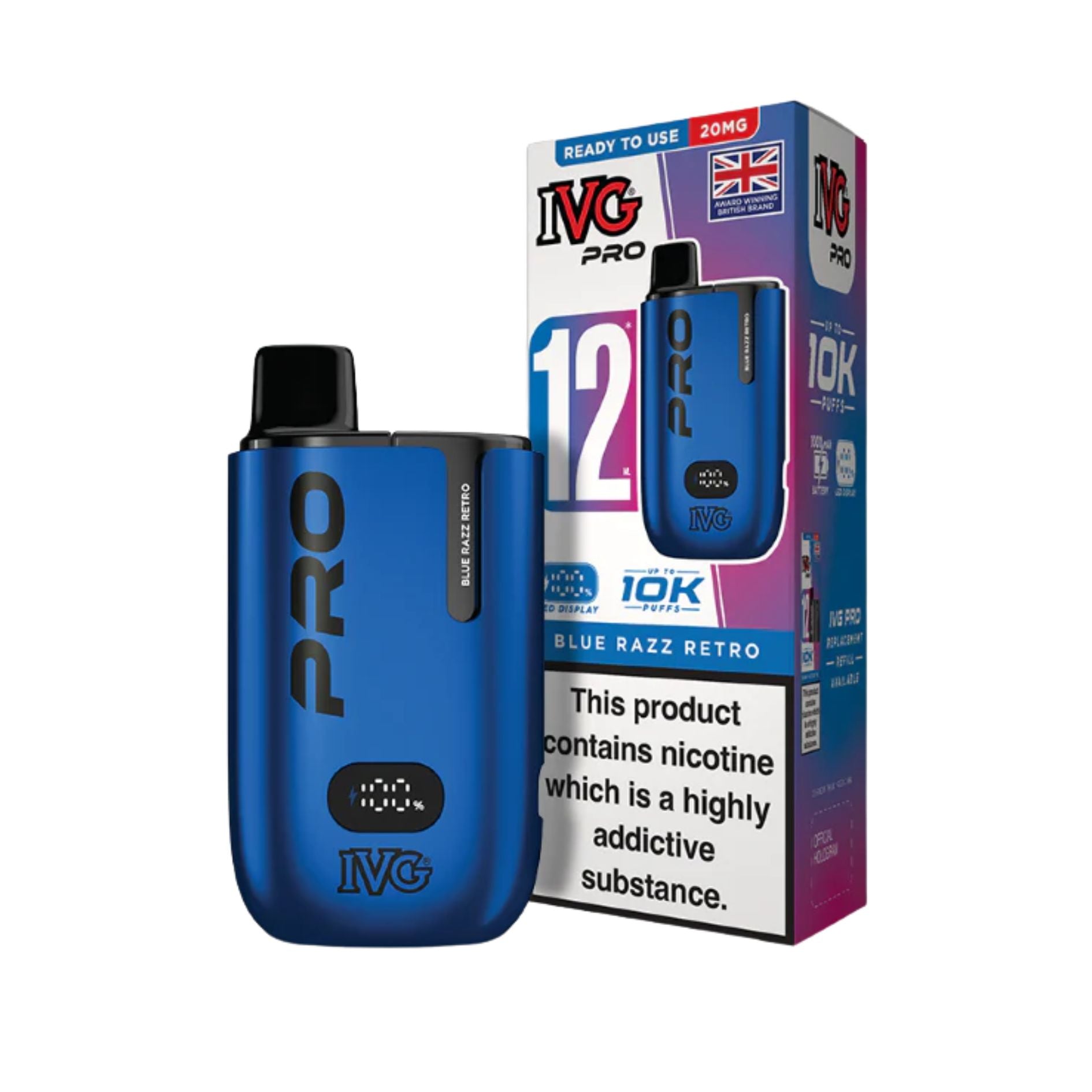 Blue Razz Retro