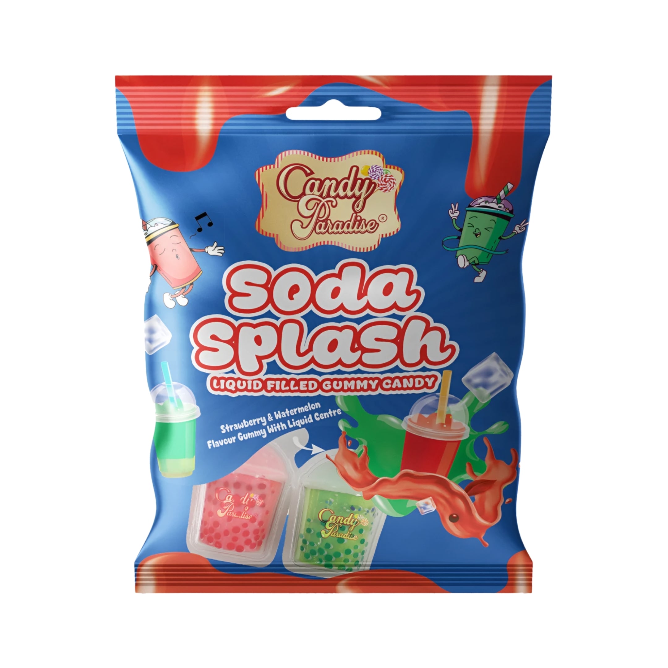 Candy Paradise Soda Splash (12 Pcs)