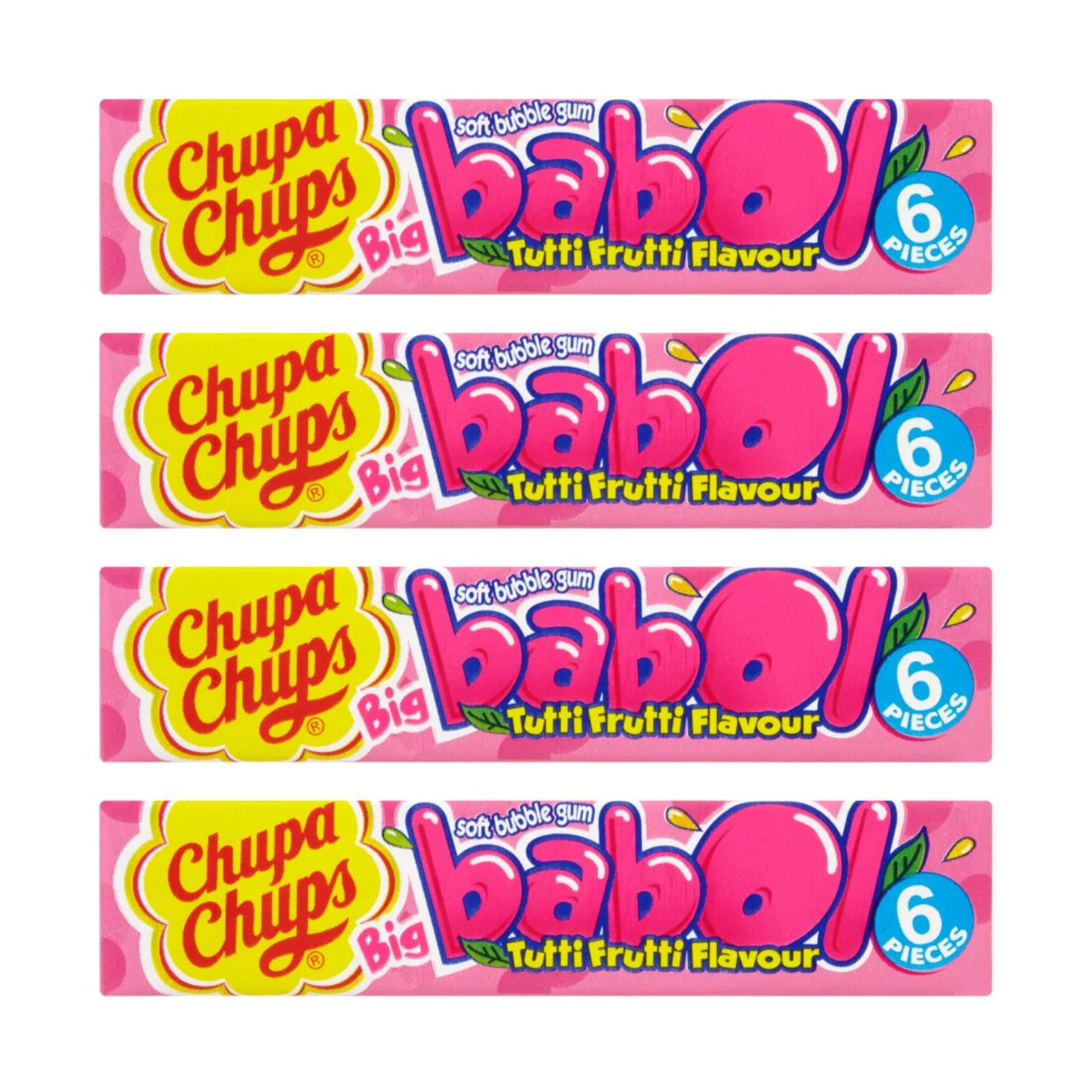 Chupa Chups Babol Tutti Frutti 27g (24 Pcs)