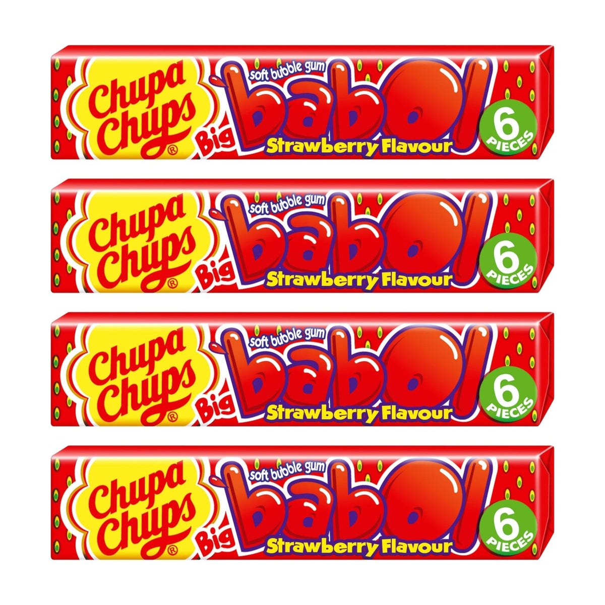 Chupa Chups Strawberry 27g (24 Pcs)