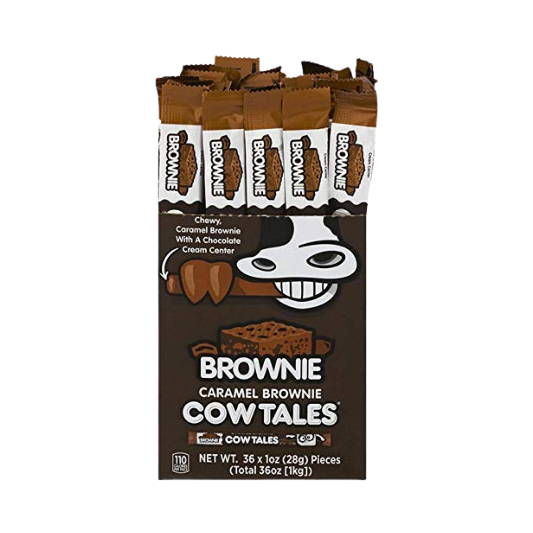 Cow Tales Caramal Brownie 36g (28 Pcs)