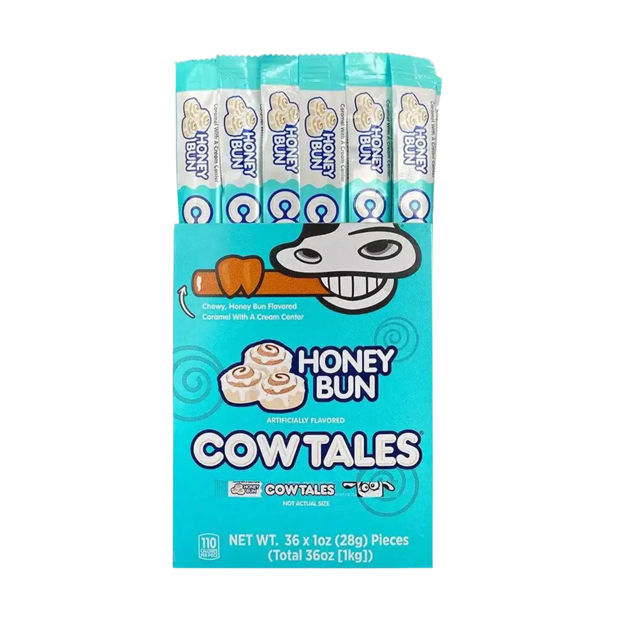 Cow Tales Honey Bun 36g (28 Pcs)