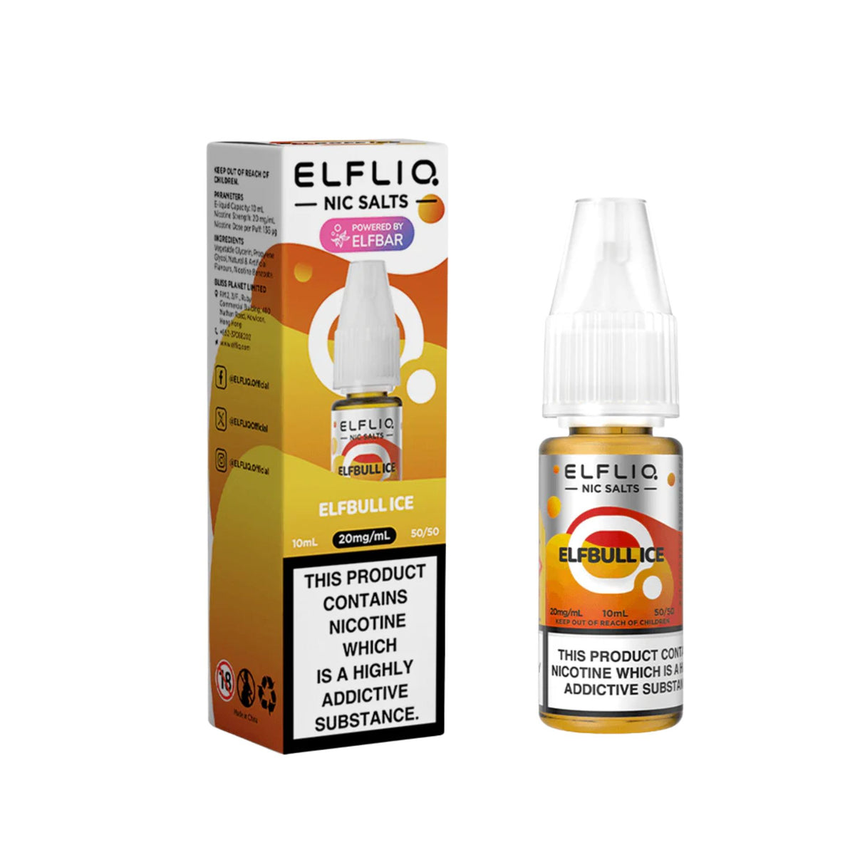 ElfTurbo (Elfbull) Ice (5MG)