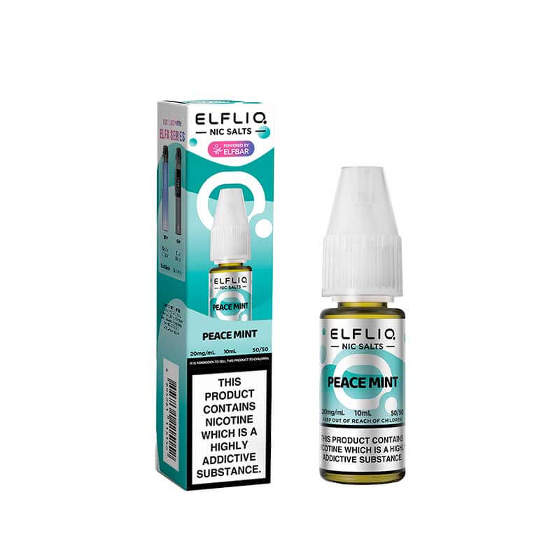 ElfLiq Nic Salt 10mg x10 Peace Mint