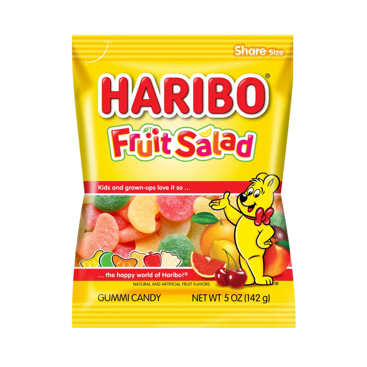 Haribo Fruit Salad 142g (12 Pcs)