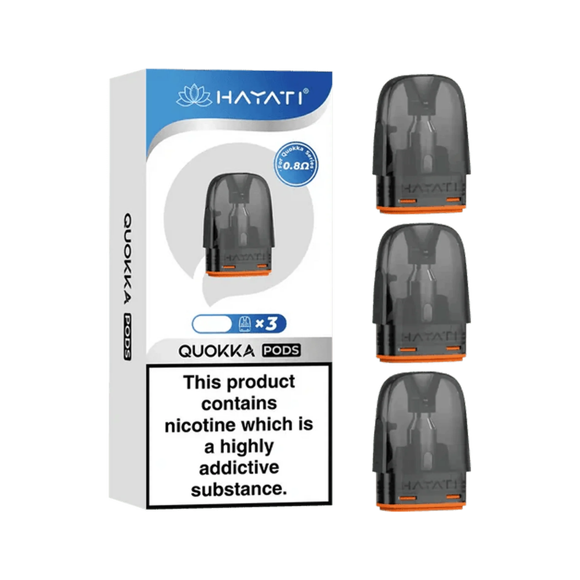 HAYATI Quokka Pod 2ml, 0.8 x3