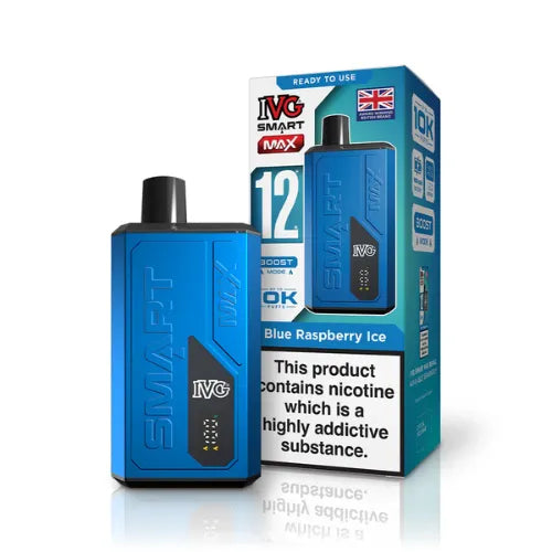 IVG MAX 10K BLUE RASPBERRY ICE