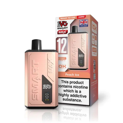 IVG MAX 10K PEACH ICE