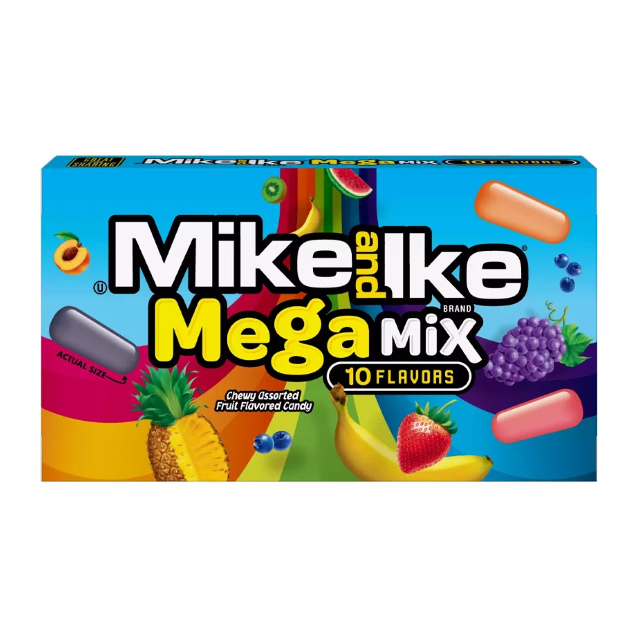 Mike and Ike Mega Mix 120g (12 Pcs)