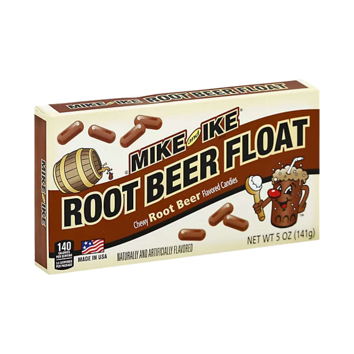 Mike and Ike Root Butter Float 120g (12 Pcs)