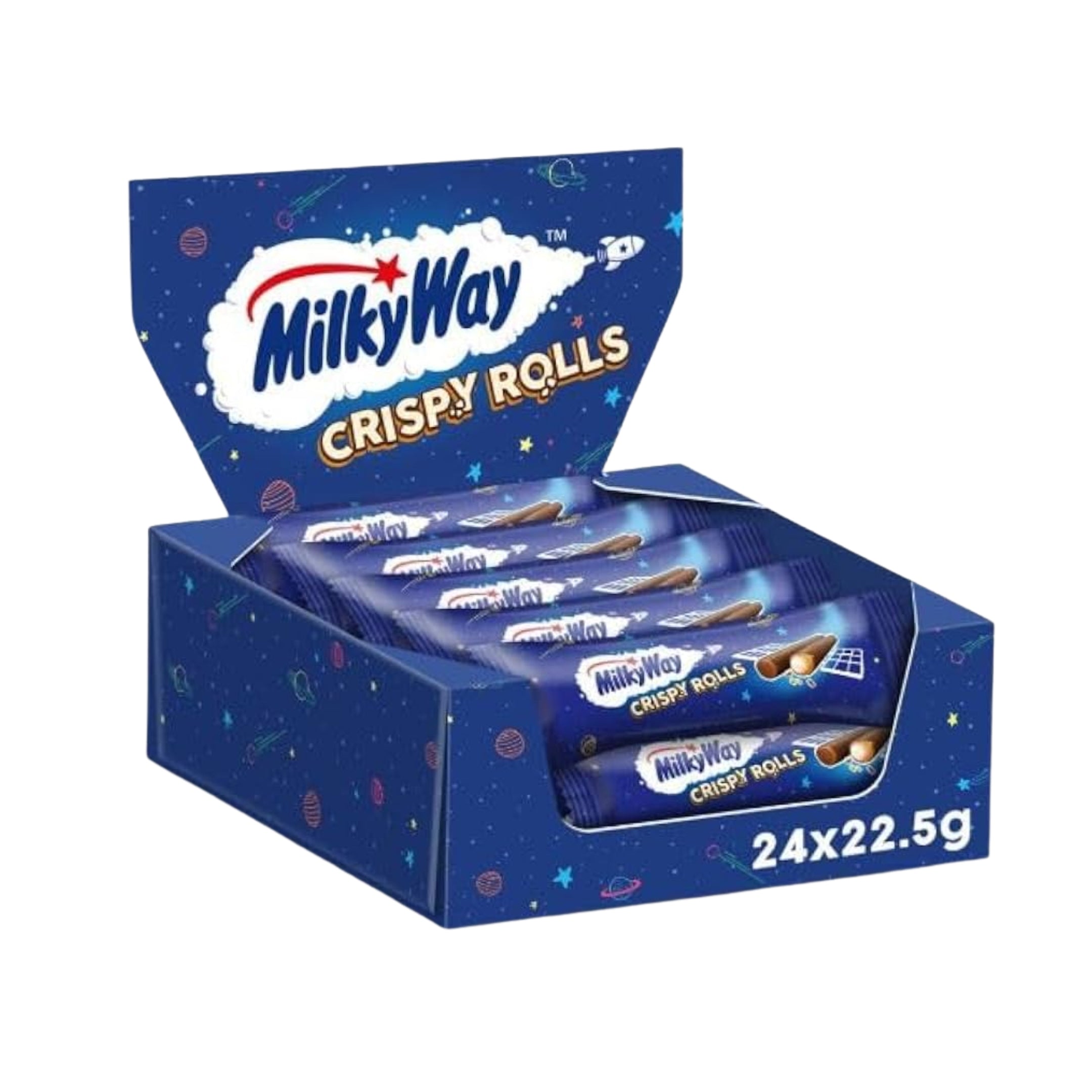Milky Way Crispy Roll 22.5g (24 Pcs)