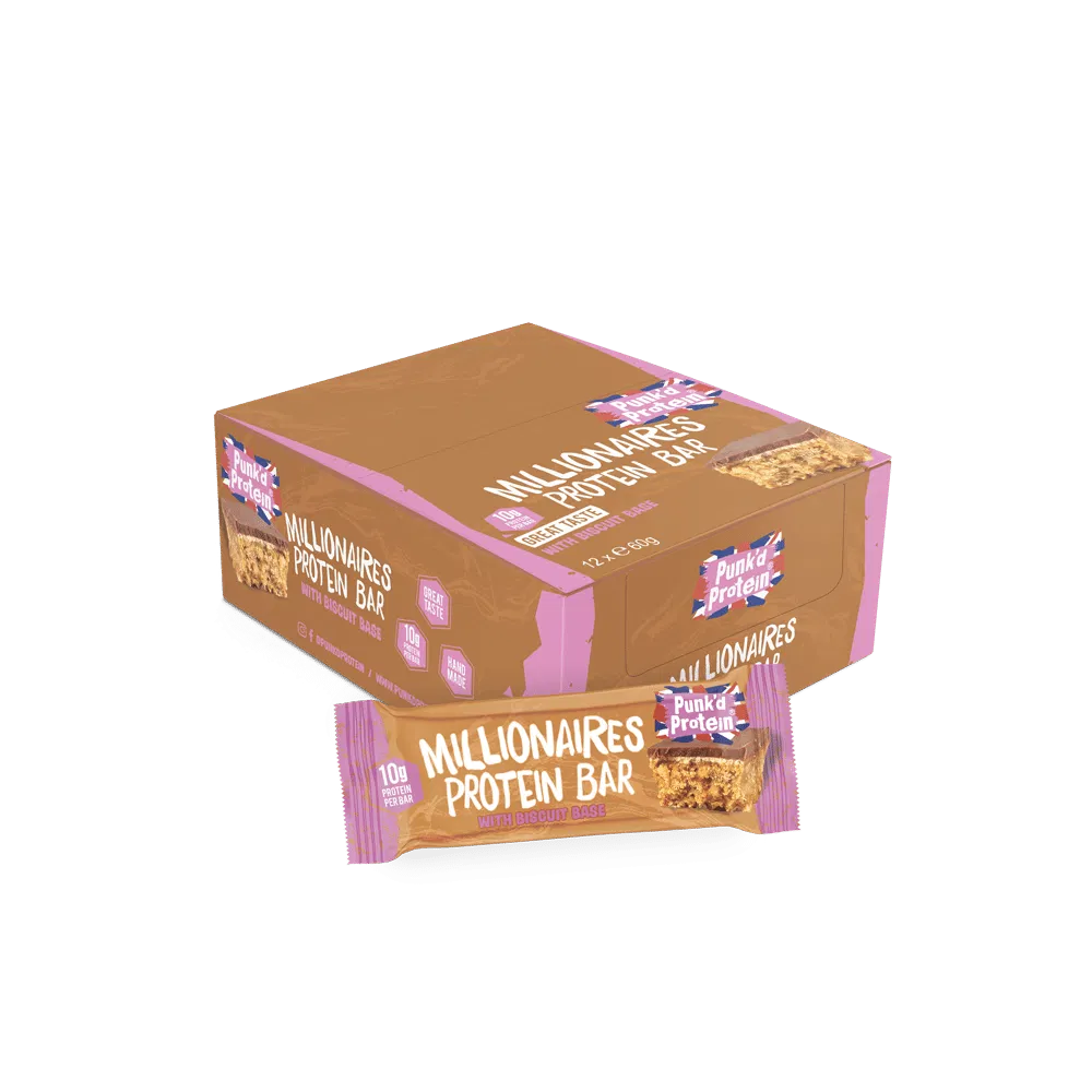 Millionaires Protein Bar 60g x12