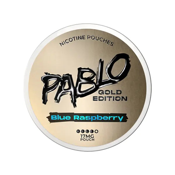 PABLO GOLD BLUE RASSBERRY x10