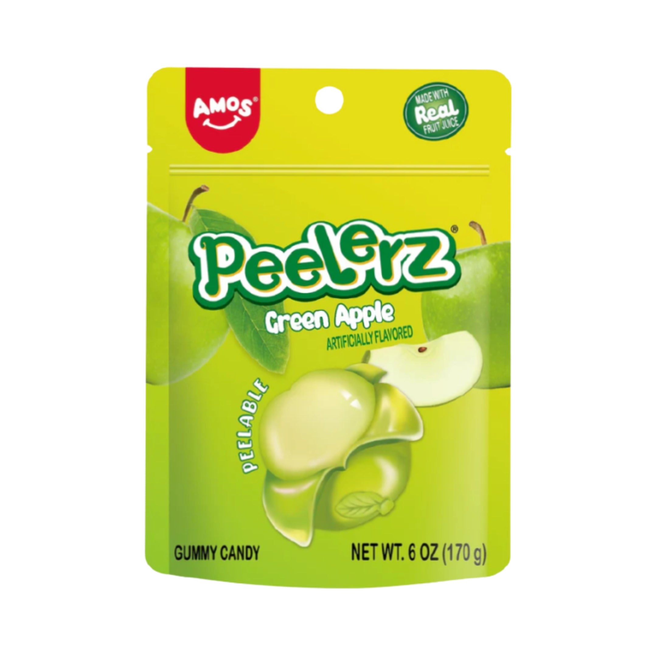 Peelerz Gummy Green Apple 170g (12 Pcs)