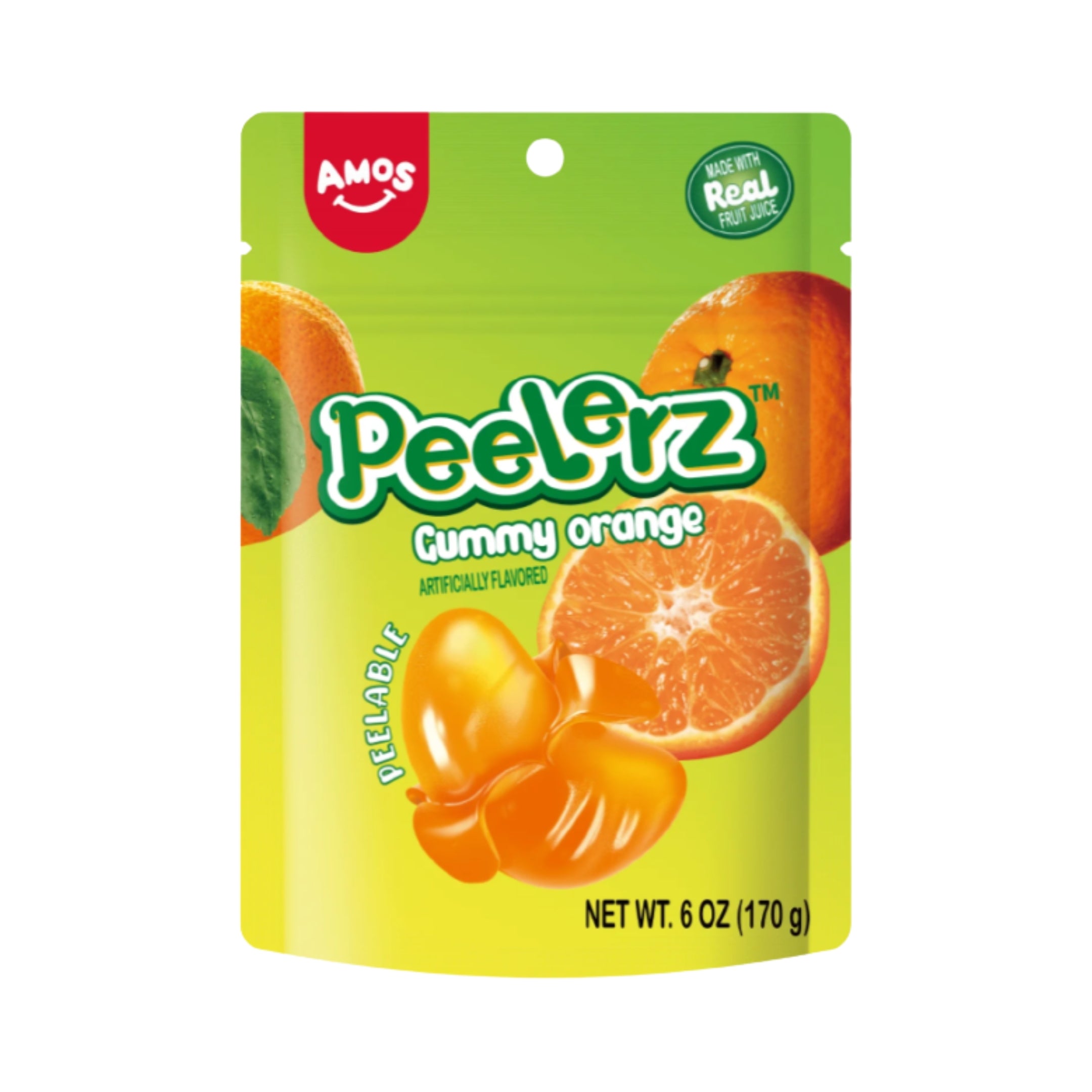 Peelerz Gummy Orange 170g (12 Pcs)