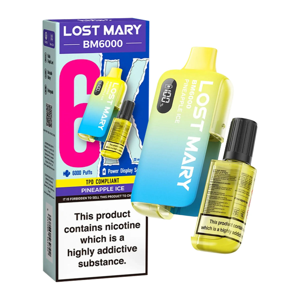 lost mary 6k kit x5 PINEAPPLE ICE