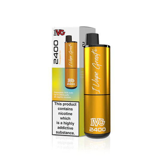IVG 2400 X5 PINEAPPLE ICE