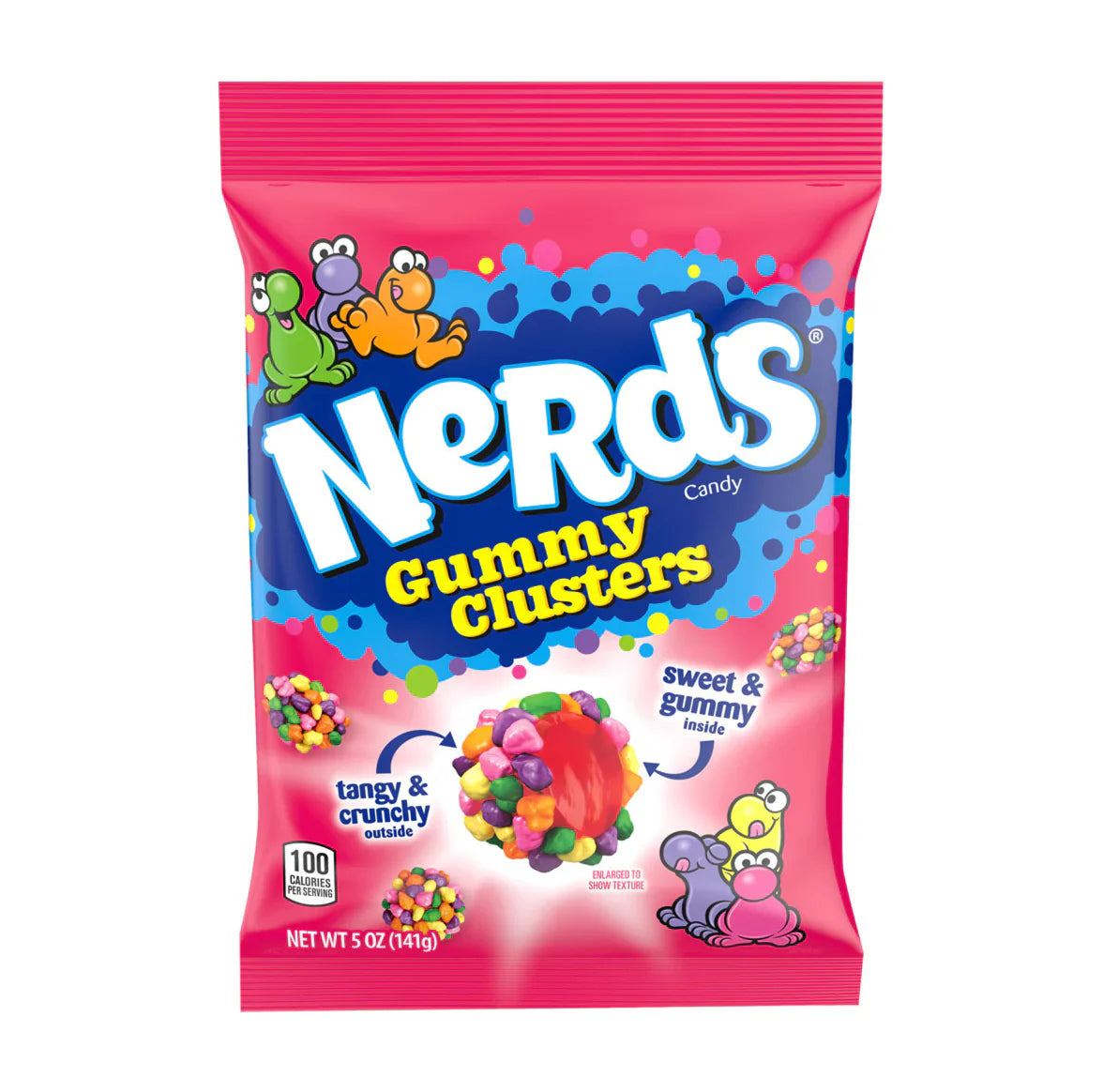 NERDS Gummy Clusters Rainbow 141g x12