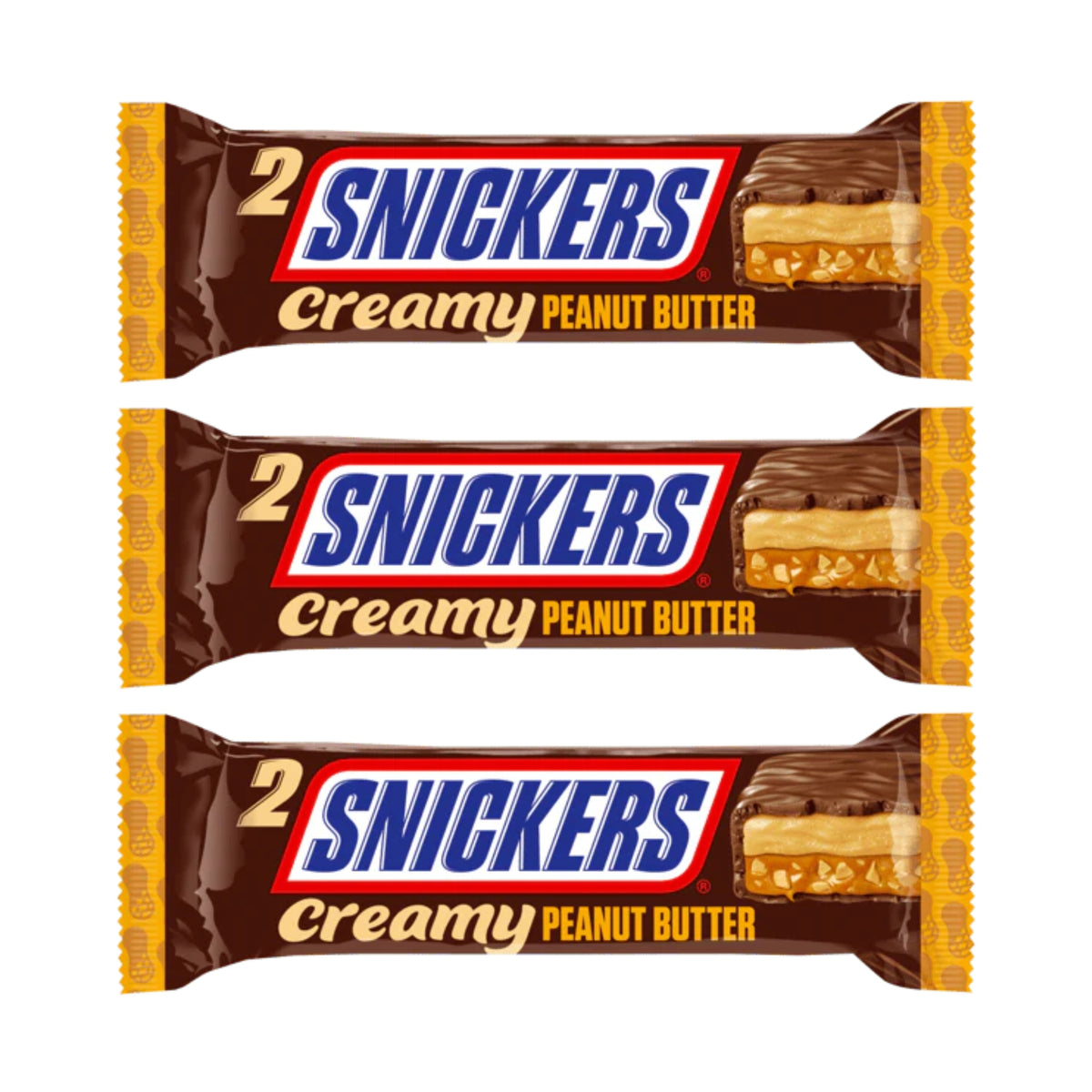 Snickers Creamy Peanut Butter 36.5g (24 Pcs)