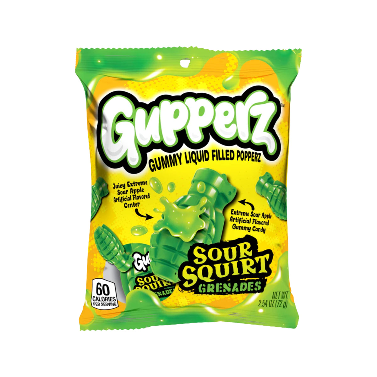 Sour Squirt Grenades (12 Pcs)