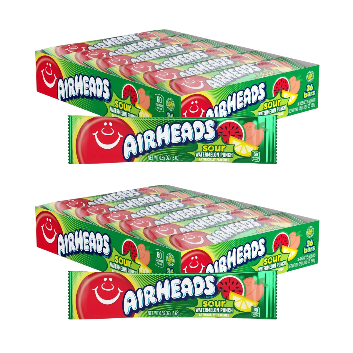 Airheads Sour Watermelon Punch 15.6g