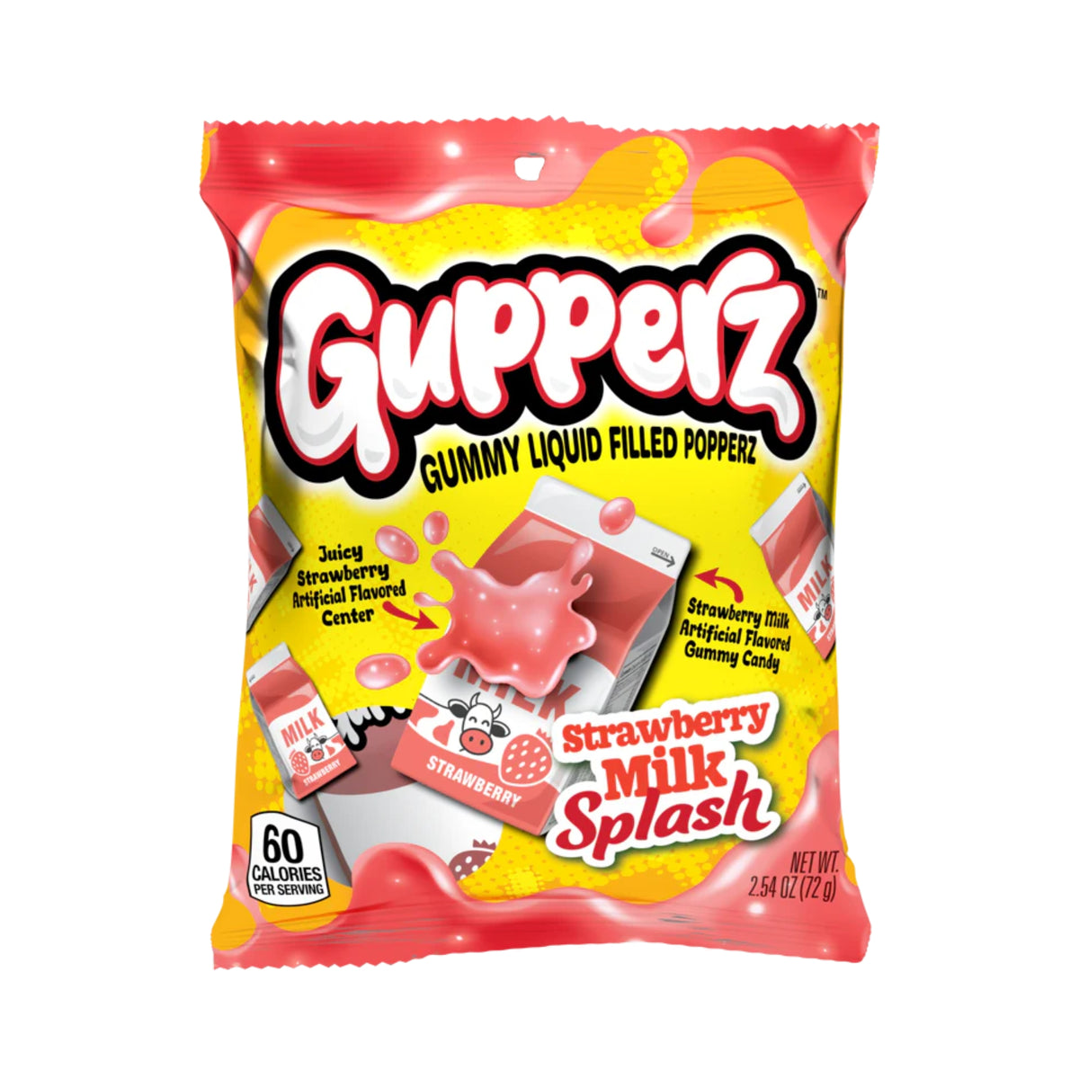 Strawberry Milk Splash (12 Pcs)