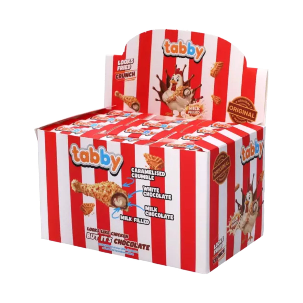 Tabby Crunch Chocolate (12 Pcs)