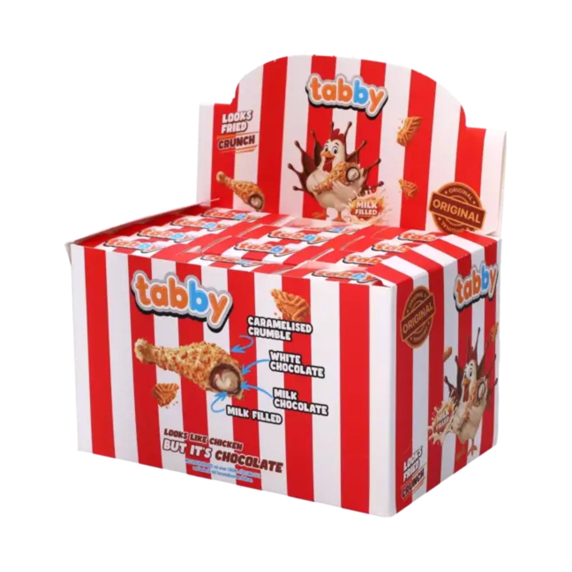 Tabby Crunch Chocolate (12 Pcs)