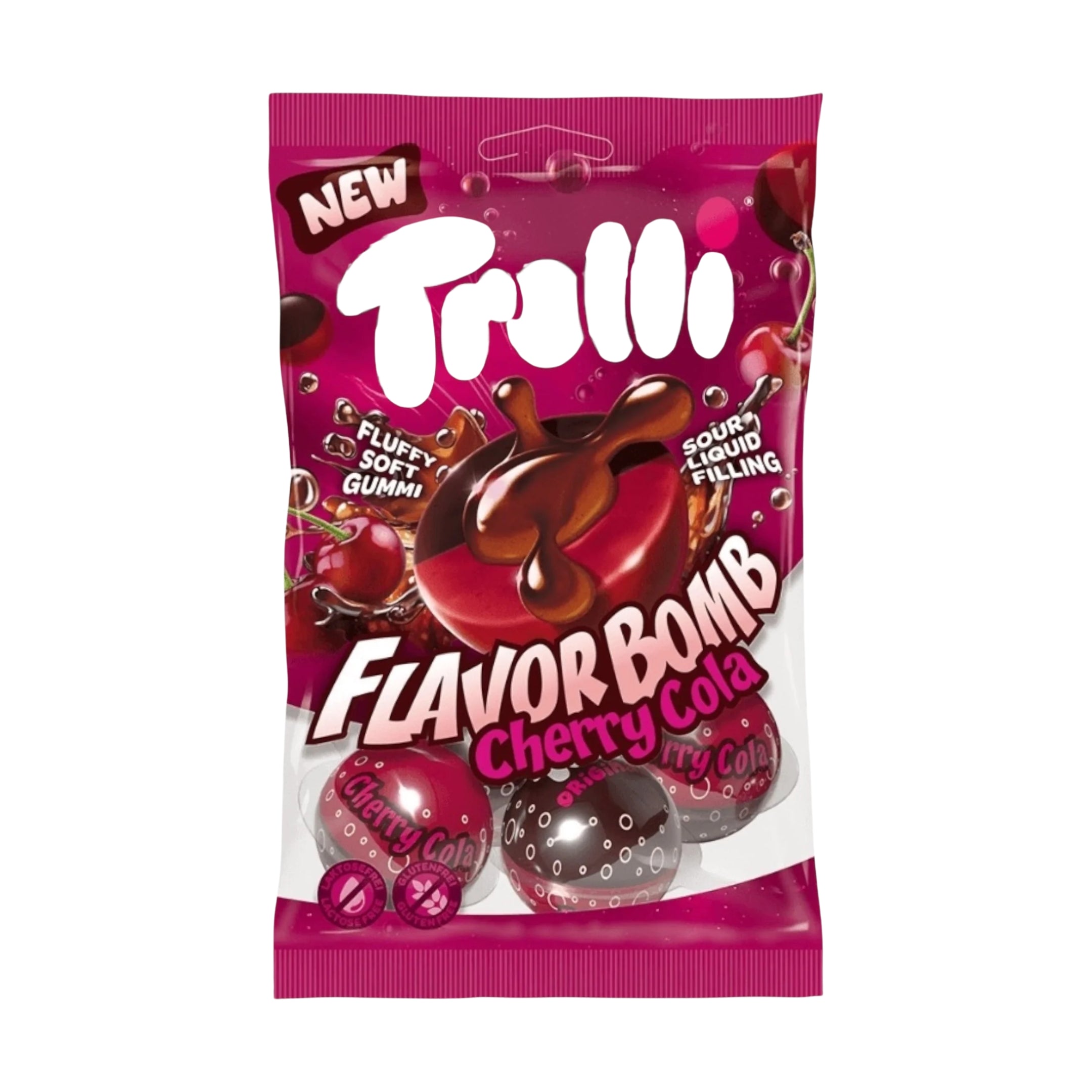 Trolli Bomb Cherry Cola 75g (21 Pcs)
