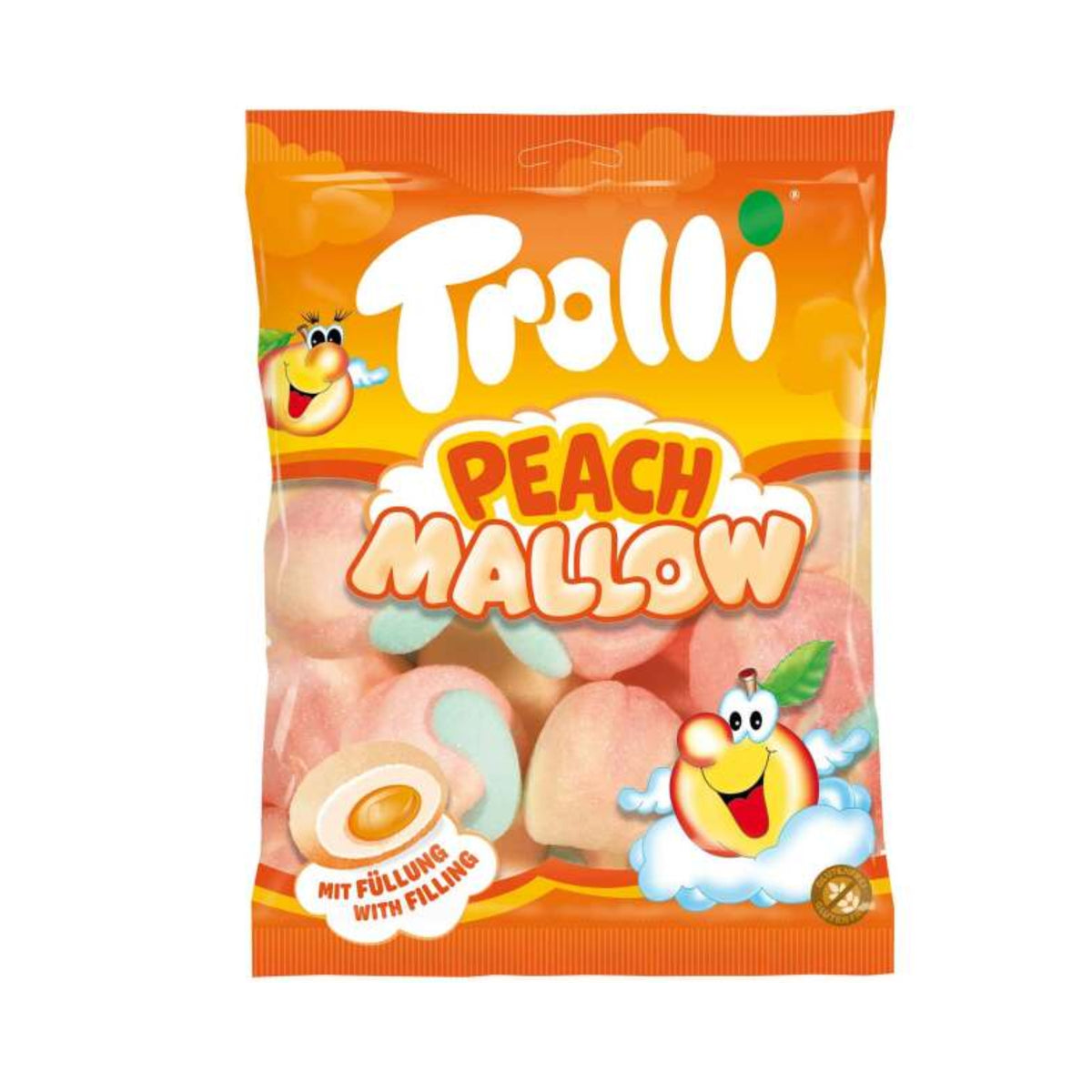 Trolli Peach Mellow 75g (21 Pcs)