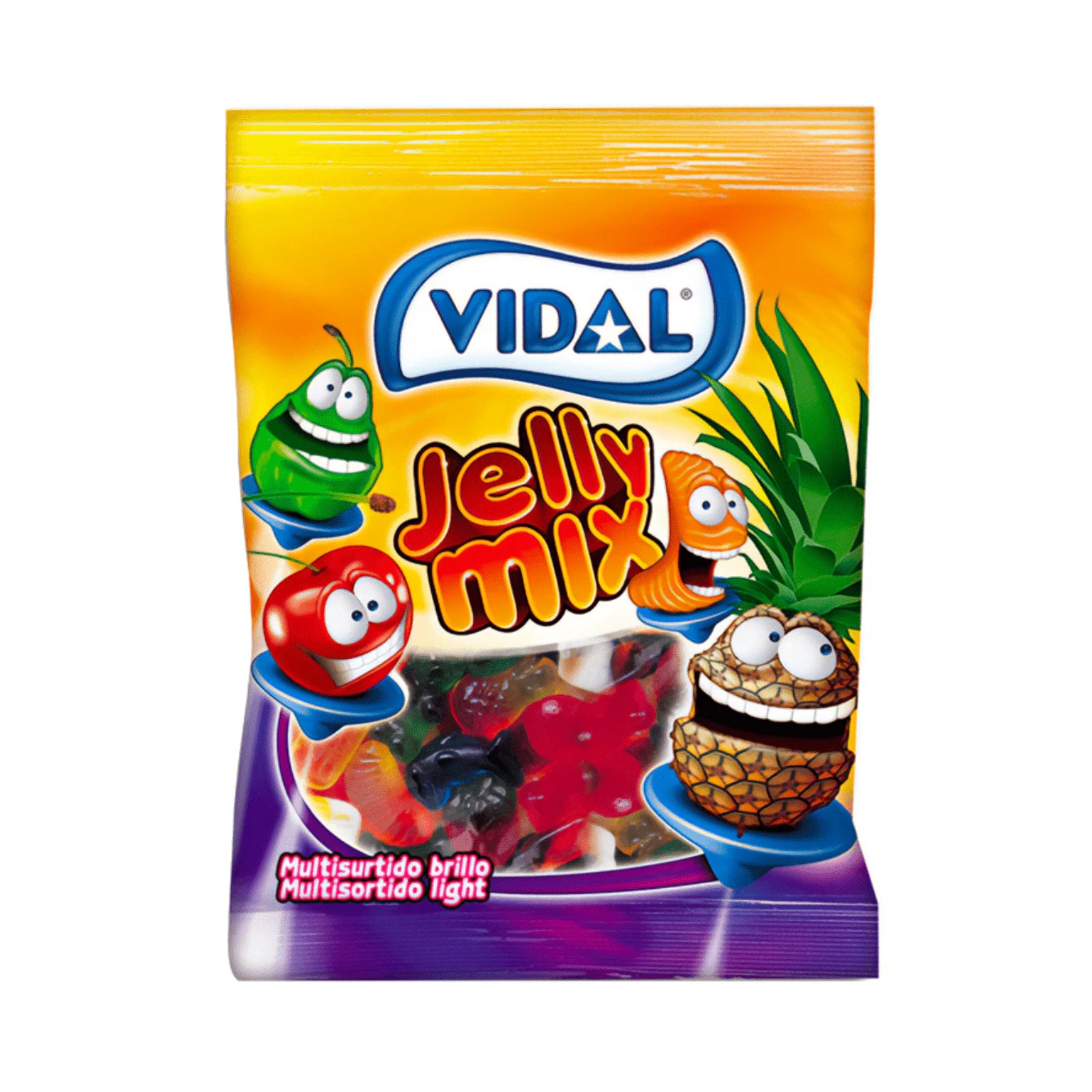 Vidal Jelly Mix 90g (40 Pcs)