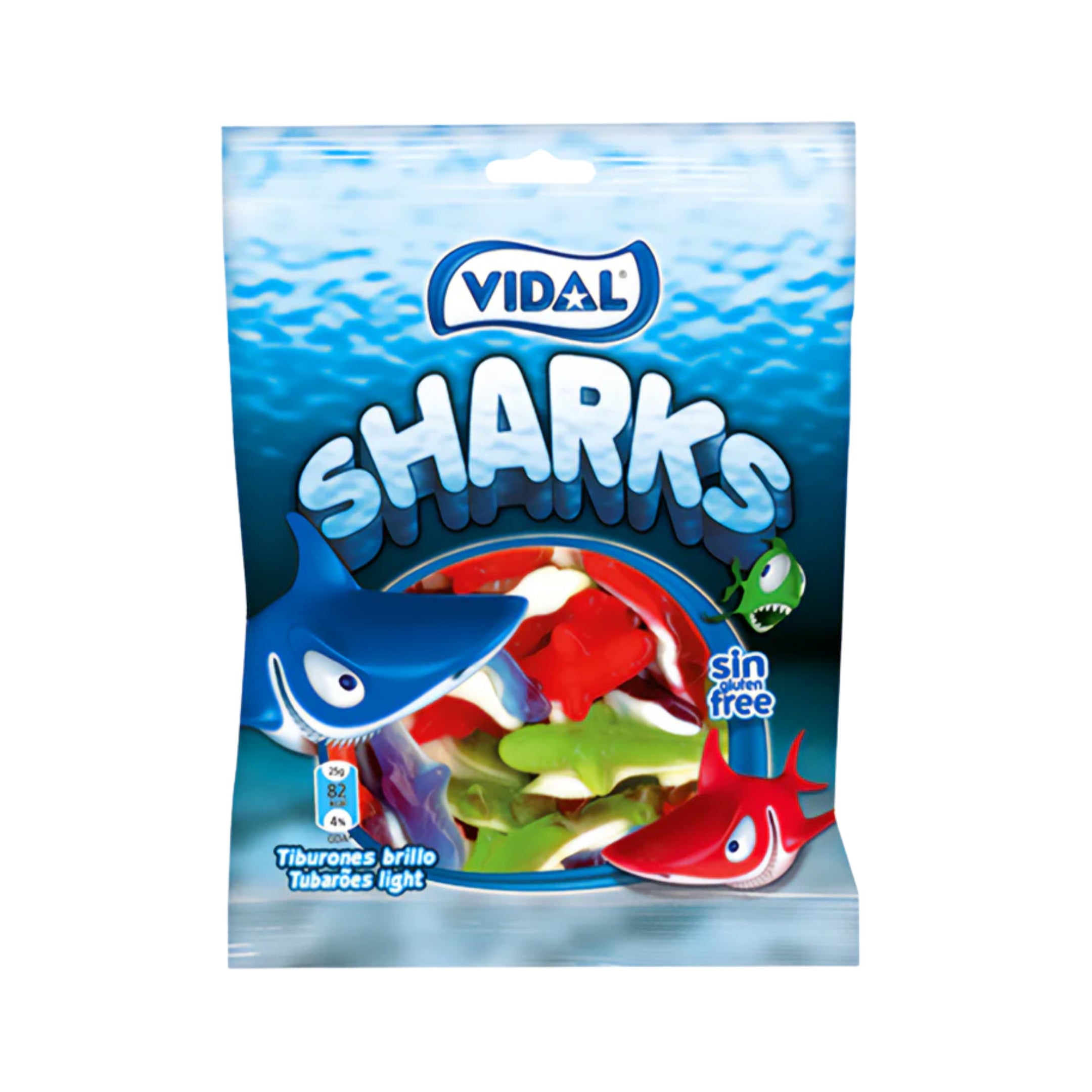 Vidal Sharks 90g (40 Pcs)
