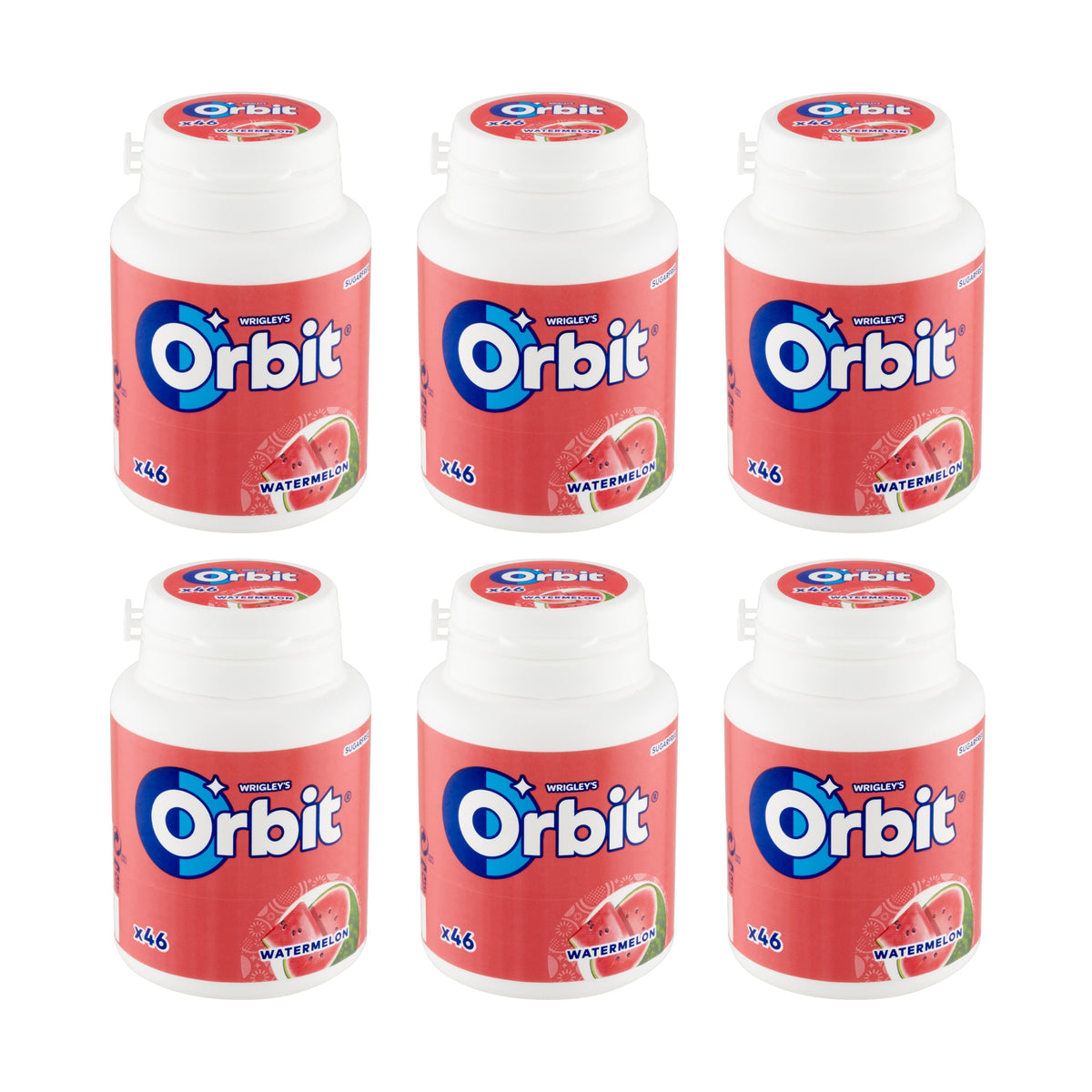 Wrigley's Orbit Watermelon (46pcs x 6)