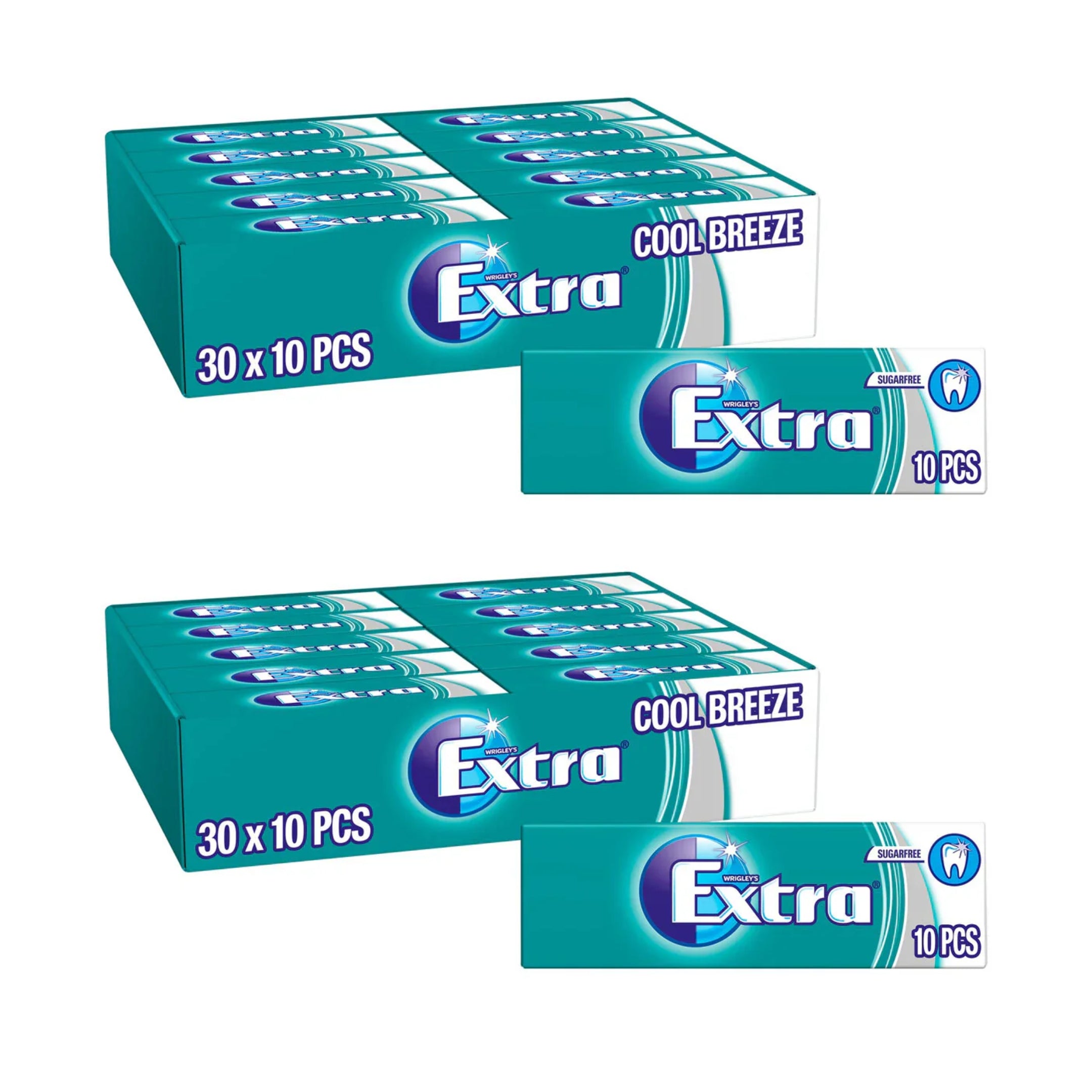 Wrigleys Extra Cool Breeze (10 Pcs x 30)