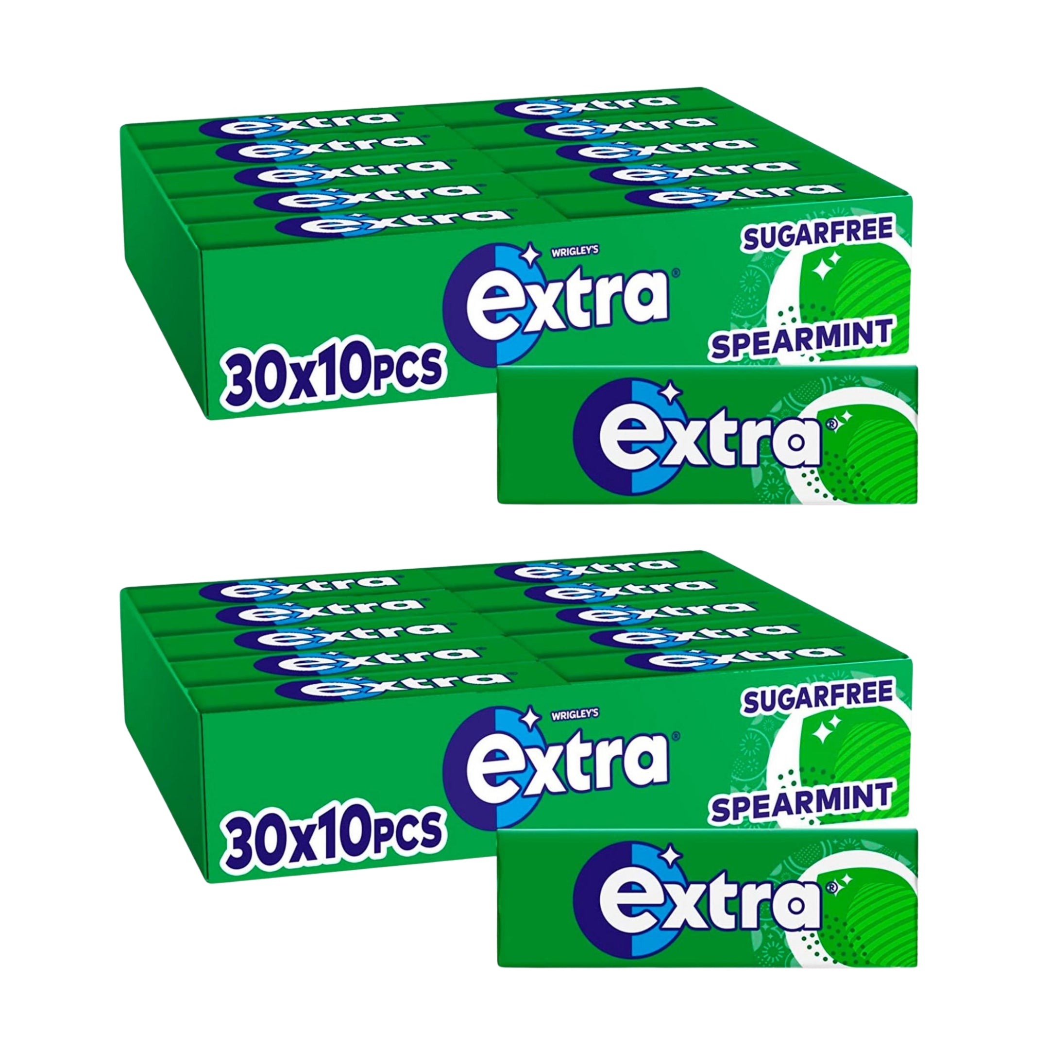 Wrigleys Extra Sugarfree Spearmint (10 Pcs x 30)