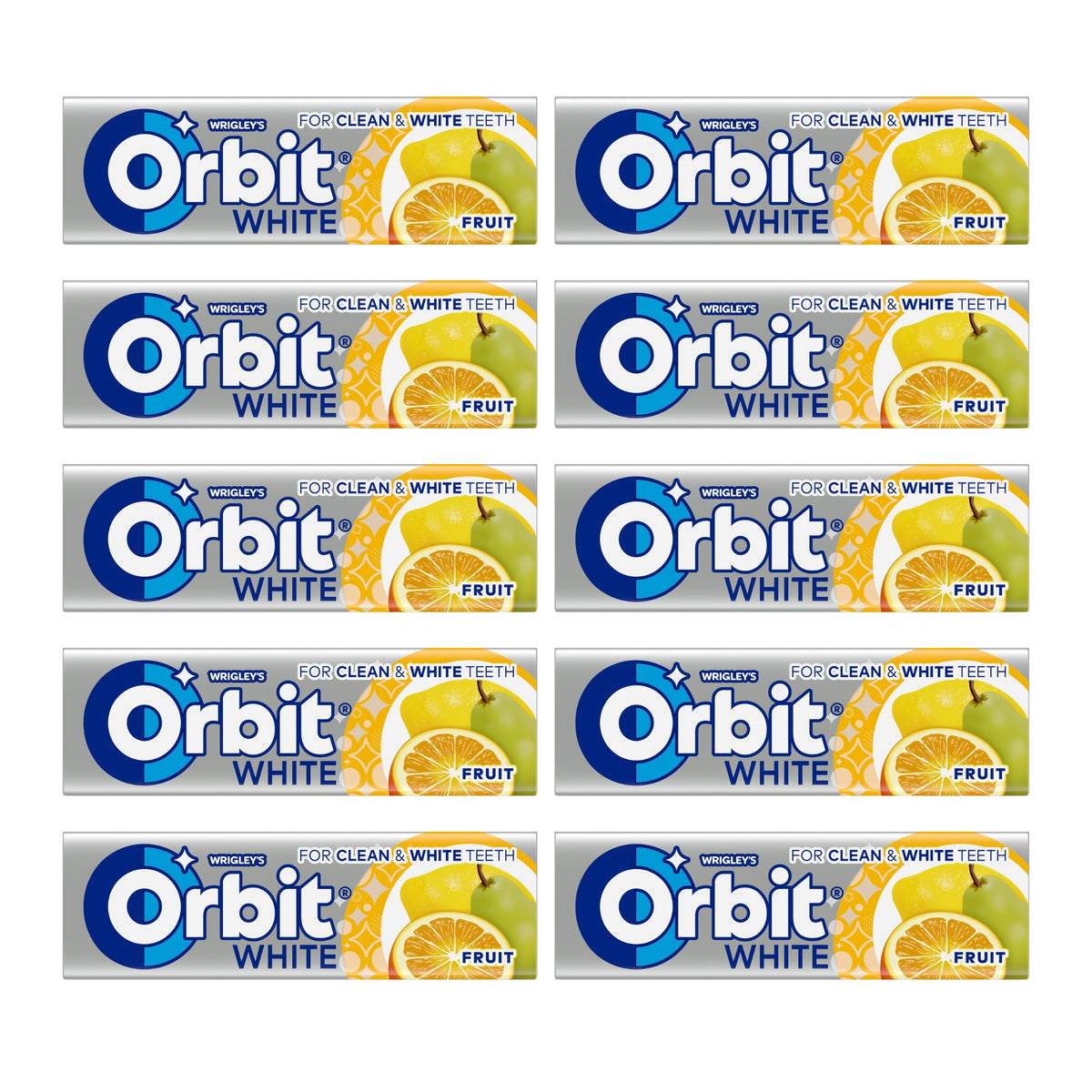Wrigleys Orbit White Fruity (10pcs x 30)