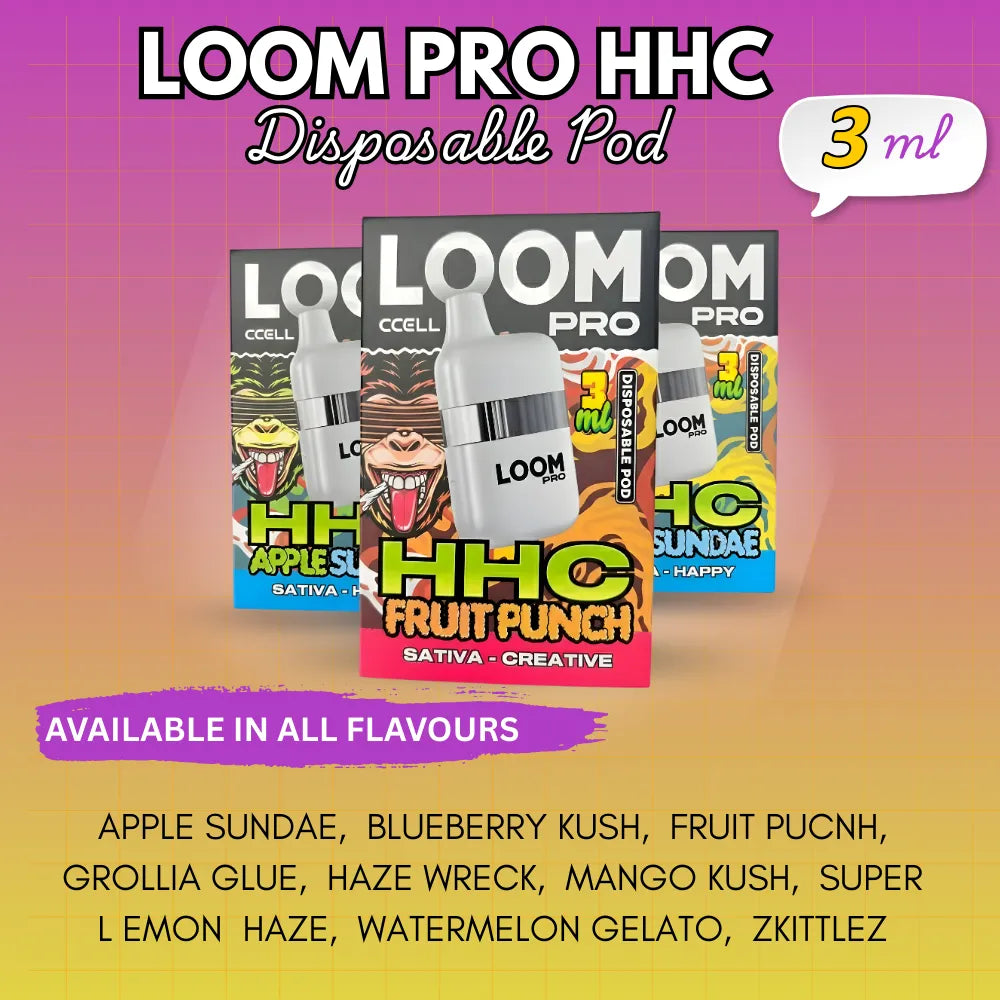 Loom Pro HHC 3ml Vape Pen image 0