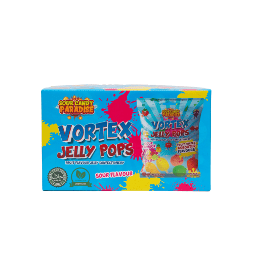Candy Paradise Vortex Jelly Pops Sour Flavour (12x315g)